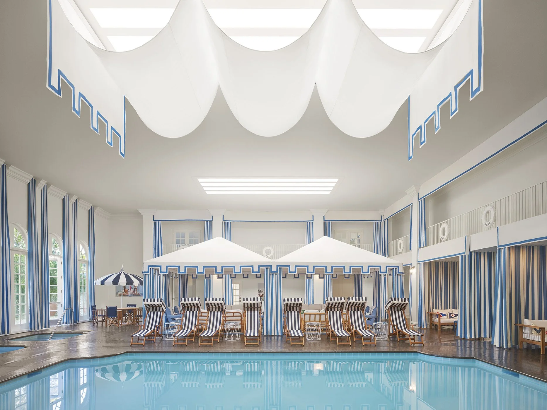 The Palm Springs Yacht Club spa at The Parker in Palm Springs