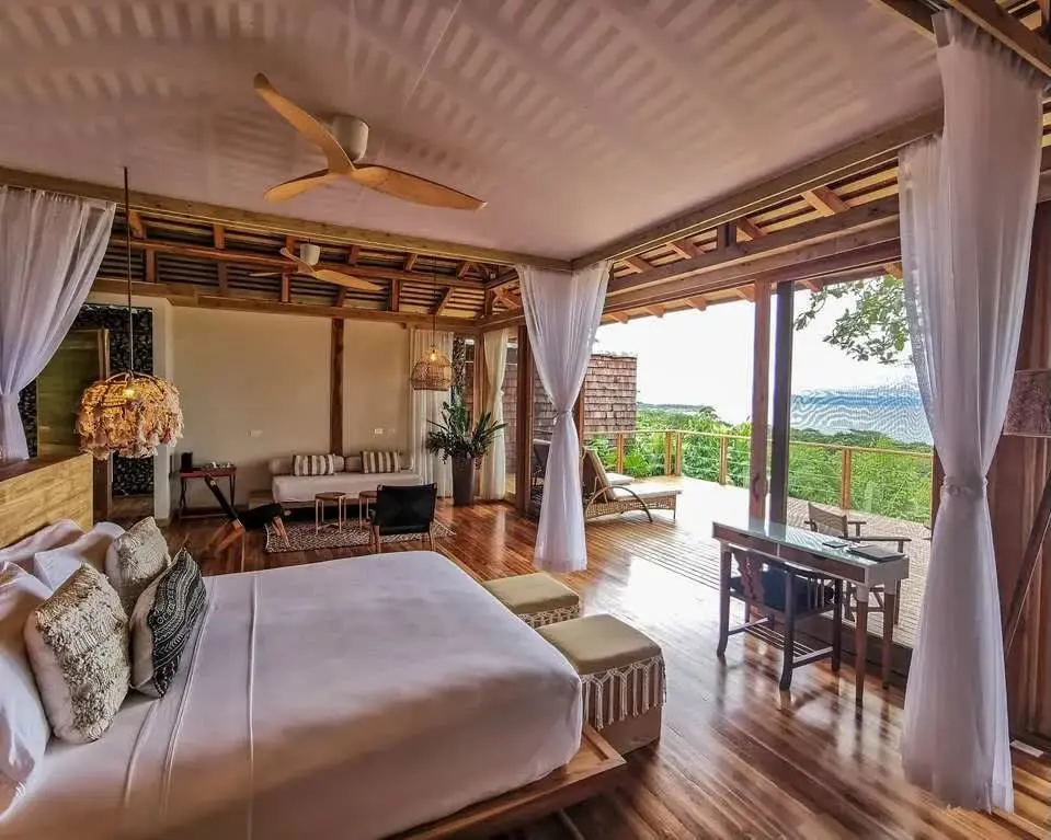 Rainforest canopy suite at Lapa Rios Lodge, Osa Peninsula, Costa Rica